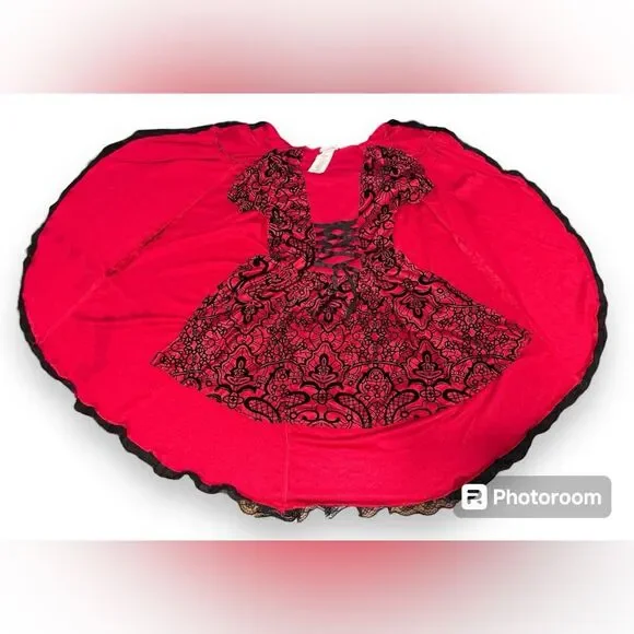 Girls Little Red Riding Hood Costume - Picture 2 of 7